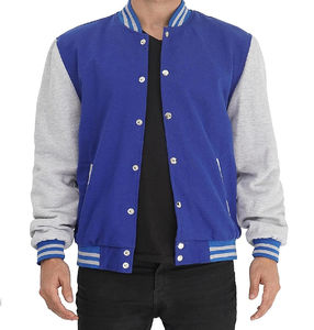 Veste pour homme, qualité supérieure, design personnalisé, veste varsity pour homme, hiver, couleur unie, durable, taille 4XL, tissu en laine, haute qualité, OEM - Product Image 1
