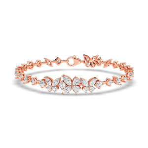 Round Cut <b>Bracelets</b> Lab Created Diamond <b>Bracelet</b> <b>Bangle</b> Fine Jewelry with IGI Certified & VVS Clarity for Women's for Sale - Product Image 5