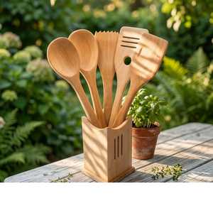 Portacubiertos de Madera Personalizado, Hecho a Mano, Decoración para el Hogar, Accesorio de Cocina - Product Image 6