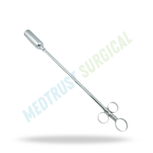 Pistola Aplicadora de Bolus de Acero Inoxidable de 16 Pulgadas con Clip de Resorte para Dosificación Veterinaria en Vacas - Product Image 4