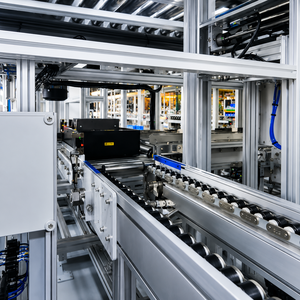 Automated Assembly Line Conveyor With Adjustable Speed For Manufacturing Process - Product Image 1
