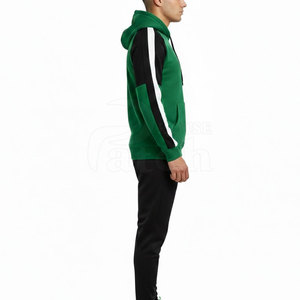 Sweat à capuche de football américain pour homme, style pull-over, en polaire chaude, coupe confortable, vêtement de sport décontracté - Product Image 6