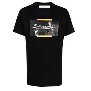 เสื้อยืดโอเวอร์ไซส์พิมพ์ลายสกรีนผ้าแคนวาสสั่งทำขายส่งสำหรับผู้ชาย ผ้าโพลีเอสเตอร์คอตตอนพรีเมียม แขนสั้น กันยับ ใส่สบายสำหรับฤดูร้อน น้ำหนัก 380 กรัม - Product Image 3