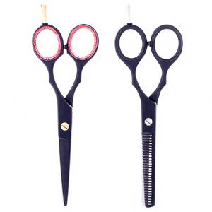 Juego de tijeras profesionales de acero inoxidable para peluquería, muy vendidas, para uso en barberías y personal. - Product Image 3