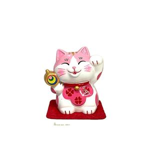 Lucky Cat Polyresin Statue Qualité-Assurée Mignon Pâques Animal Figurine Élégant Décoration de La Maison Résine Artisanat Sculpture - Product Image 2