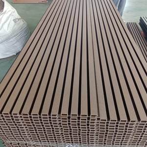 Panneaux muraux 3D WPC OEM, imperméables, ignifuges, revêtement extérieur pour espaces commerciaux, design moderne, fournisseur - Product Image 6