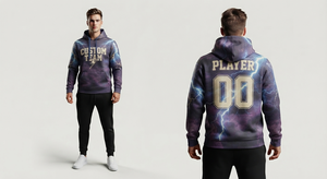 Sudadera Deportiva Unisex Sublimada, Sudadera de Poliéster Premium Diseñada para Logotipos, Nombres y Gráficos de Equipos Personalizados - Product Image 4