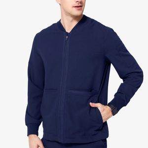 Nouvelle veste d'uniforme médical personnalisée anti-rides pour infirmière, extensible, de haute qualité, avec détection d'aiguilles dynamique pour hommes - Product Image 1