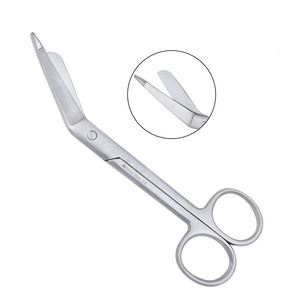 Ciseaux à bandes pour infirmières, en acier inoxydable, de haute qualité, droit, chirurgical, Logo personnalisé fabriqué au Pakistan, 1 pièce - Product Image 1