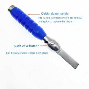 ชุดอุปกรณ์ตัดกระดูกแบบโมดูลาร์ ครบชุด 6 ใบมีดบางแบบถอดได้ มีดตัดกระดูก เครื่องมือผ่าตัดกระดูกและข้อ ทำจากสแตนเลส - Product Image 6