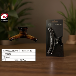Fermaglio per capelli Yun Rong, 12 pezzi, fermaglio per capelli in acrilico nero per acconciature da donna - Product Image 3