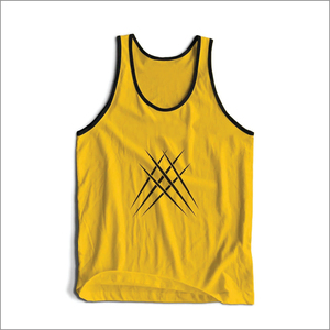 เสื้อกล้ามออกกำลังกายผู้ชายผ้าโพลีเอสเตอร์/คอตตอนแบบสปอร์ตสบายๆ สั่งทำขายส่ง แห้งเร็ว ระบายอากาศดี ปักลายด้านหน้า เสริมสร้างกล้ามเนื้อ - Product Image 3