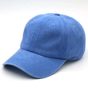 Casquette de baseball unisexe en coton vintage, ajustable, avec logo personnalisé, effet vieilli et teint, style 'Dad Hat', vierge, pour la vente en gros - Product Image 5
