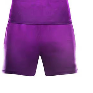 Uniforme de rugby unisexe 100% polyester à manches courtes respirant pour équipe de club, vêtements de sport au design tendance - Product Image 4