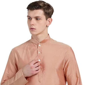 DEFENCE INDUSTRIES New Premium <b>Men</b> Kurta <b>Pajama</b> <b>Set</b> Custom Logo Comfortable Fabric Islamic Clothing Supplier Wholesale - Product Image 1