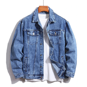 New Fashion High Quality <b>Denim</b> <b>Jacket</b> for Men's 100% Cotton <b>Customized</b> Street Style Casual Men's <b>Denim</b> <b>Jacket</b> - Product Image 5