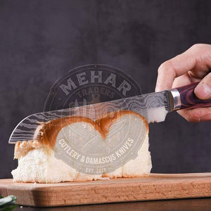 Custom Logo Bulk Quantity Damascus Kitchen <b>Knife</b> <b>Set</b> Oem Service New Style Damascus Kitchen <b>Knife</b> <b>Set</b> - Product Image 4