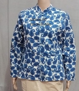 Nouvelle Collection 2025 – Vestes/Sweats à Capuche Respirants et Séchage Rapide en Coton Brodé Kantha avec Fermeture Éclair – Vêtements d'Hiver Indiens – Grande Vente - Product Image 1