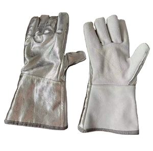 Flame Retardant Safety <b>Gloves</b> Firefighting Thick Cotton Liner Material Wear Resistance <b>Moisture</b> Permeability Protective Function - Product Image 1