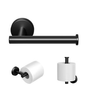 Portarotolo da Parete in Acciaio Inox Spazzolato Premium per Rotoli Mega, Antiruggine, Facile Installazione a Vite - Product Image 1