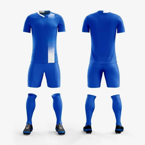 Custom Sublimated Soccer Uniform Set Full Kit Jersey Shorts Socks Gradient Design Football Team Sportswear OEM ODM - Product Image 5