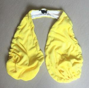 Soutien-gorge serviette réversible à bretelles, doux et absorbant, pour le bain, la douche, le spa, la plage, avec logo personnalisé, après la douche - Product Image 6