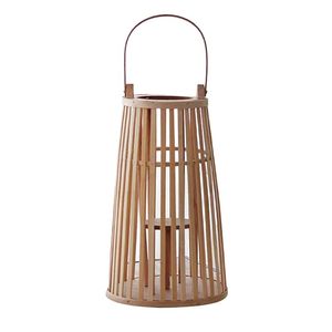 Portavelas Redondo Colgante de Bambú, Hecho a Mano, para Decoración de Hogar, Jardín y Balcón - Product Image 3