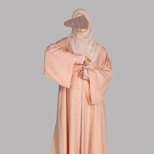 Fabricant OEM d'Abayas de Luxe, Vêtements Modestes Personnalisés pour Marques de Mode, Fournisseur en Gros d'Exportation sous Marque Privée - Product Image 3