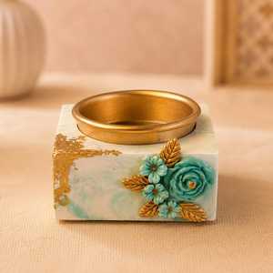 Brûleur d'encens Mabkhara en bois et résine pour la décoration intérieure, brûleur de Bakhoor arabe de luxe, boîte à Loban de Falak World Export - Product Image 5