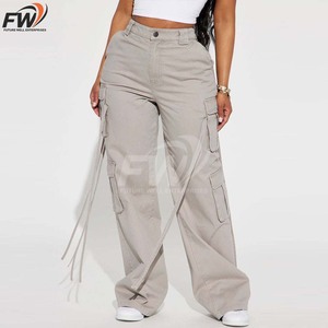 กางเกงยีนส์คาร์โก้ผู้ชายทรงหลวมแบบมีกระเป๋าตาข่าย ผ้าฝ้ายเดนิมฟอก ซัพพลายเออร์ขายส่งคุณภาพสูง ปรับแต่งได้ - Product Image 2