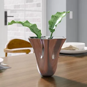 Jarrón de suelo alto de hierro hecho a mano, diseño costero, de lujo y alta gama, para uso residencial y comercial, tendencia mundial 2026 - Product Image 2