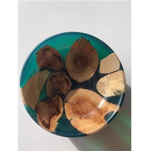 ชามสลัดทำมือจากเรซิ่นอีพ็อกซี่และไม้กระถินเทศเคลือบเรซิ่นคุณภาพสูง เป็นมิตรกับสิ่งแวดล้อม น้ำหนักเบา เหมาะสำหรับการเสิร์ฟอย่างมีสไตล์ - Product Image 1