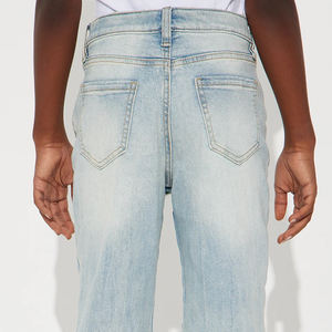 Pantalones para Niños con Diseño Moderno y Rasgado, para Compradores Mayoristas, con Bolsillos Laterales, Cierre de Botón y Cremallera, con Logotipo Personalizado 2026 - Product Image 6