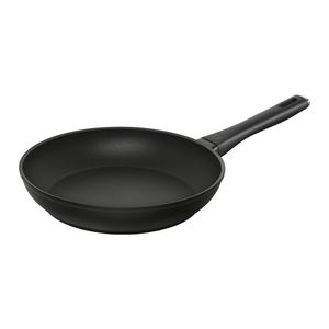 Commercial Quality Aluminum Sauté Pan with Non-Stick Interior and Extra Strong Heat Safe Handle for Bulk Cooking - Product Image 1