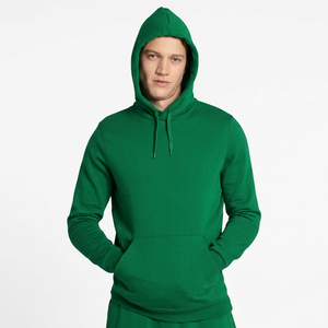 เสื้อสเวตเชิ้ตมีฮู้ดสีฟ้าอ่อนสำหรับผู้ชาย ทรงปกติ สีพื้น ผ้าฟลีซลำลอง มีกระเป๋า เหมาะสำหรับใส่ในฤดูใบไม้ร่วง - Product Image 5