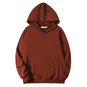 Sweat-shirt à capuche streetwear de haute qualité en coton, coupe oversize, pull personnalisable, grandes tailles pour hommes - Product Image 3
