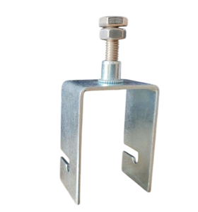 Support de panneau solaire en alliage d'aluminium de qualité industrielle A6005-T6, forme en U, 30x60mm, finition anodisée, haute durabilité - Product Image 1