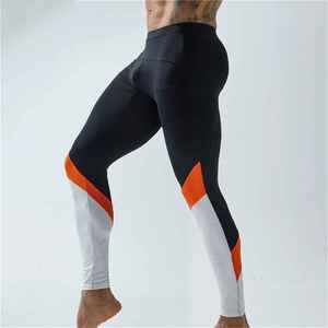 OEM Men's High Waist Compression Sport <b>Overalls</b>-Lightweight Waterproof Bonded Fabric Quick Dry Eco-Friendly Casual Running Pants - Product Image 1