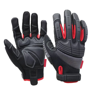 Gants de sécurité en cuir pleine main pour hommes SW GROUP, qualité supérieure, fonction anti-impact, poignet renforcé, épaisseur 12 oz - Product Image 1