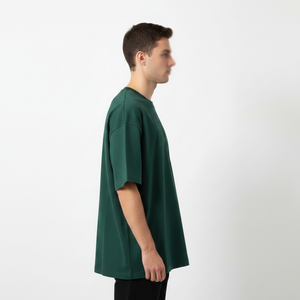 Camisetas de Algodón Extra Grandes de Moda Casual para Hombre con Diseño de Estampado Digital, Mangas Cortas Holgadas, Camisa de Tela Tejida - Product Image 3