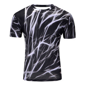 Camiseta Casual para Hombre con Arte Sublimado Único, Tela Suave y Transpirable, Ligera, de Manga Corta, para Verano - Product Image 1