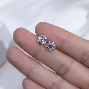 Hot Sale Certified Lab Grown Diamond Drop <b>Earrings</b> Premium Craftsmanship Real Look Fine Jewelry for Women Available For Sale - Product Image 3