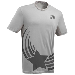 T-shirt à col rond professionnel personnalisé de haute qualité pour hommes séchage rapide respirant 100% coton écologique 140g sérigraphié en soie - Product Image 1