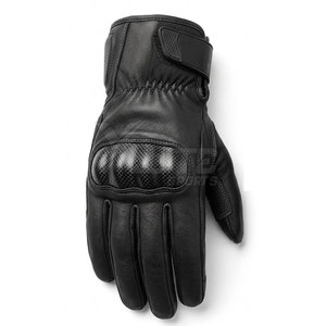 High Quality Durable Leather Winter Motorbike <b>Gloves</b> Hand Grips <b>Touchscreen</b> Compatible Waterproof Breathable Fabric Adjustable - Product Image 2