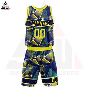 Uniforme de Baloncesto Personalizable, Transpirable y Estampado para Equipos, Jersey sin Mangas que Absorbe la Humedad, Pantalones Cortos con Cintura Elástica (100% - Product Image 2