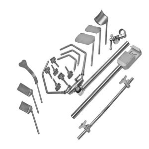 Sistema Completo Universal TMR con Brazos Intercambiables de Acero Inoxidable, Juego Quirúrgico Ortopédico Manual para Uso Hospitalario, Reutilizable - Product Image 2