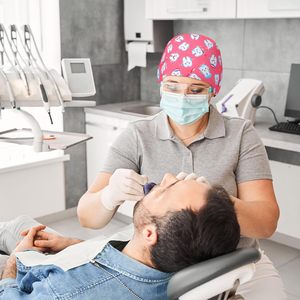 Medical Surgical <b>Caps</b> Comfortable Non Woven Head Covers for Healthcare Professionals Hospital Uniforms - Product Image 4