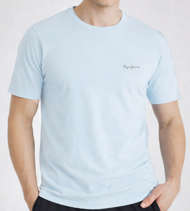 T-shirt en coton uni de haute qualité pour homme, coupe classique, col rond, basique, pour la mode estivale et le confort quotidien - Product Image 4