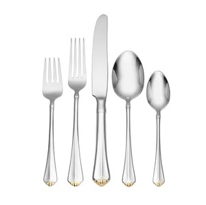Ensemble de couverts élégants en acier inoxydable avec finition moderne pour une présentation de table de luxe - Product Image 3