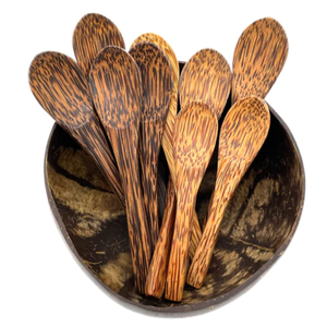 ช้อนไม้ทำด้วยมือพร้อมตะขอโซ่ช้อนตักอาหารน้ำหนักเบาเป็นมิตรต่อสิ่งแวดล้อมเป็นมิตรต่อสิ่งแวดล้อมใช้กลางแจ้ง - Product Image 2